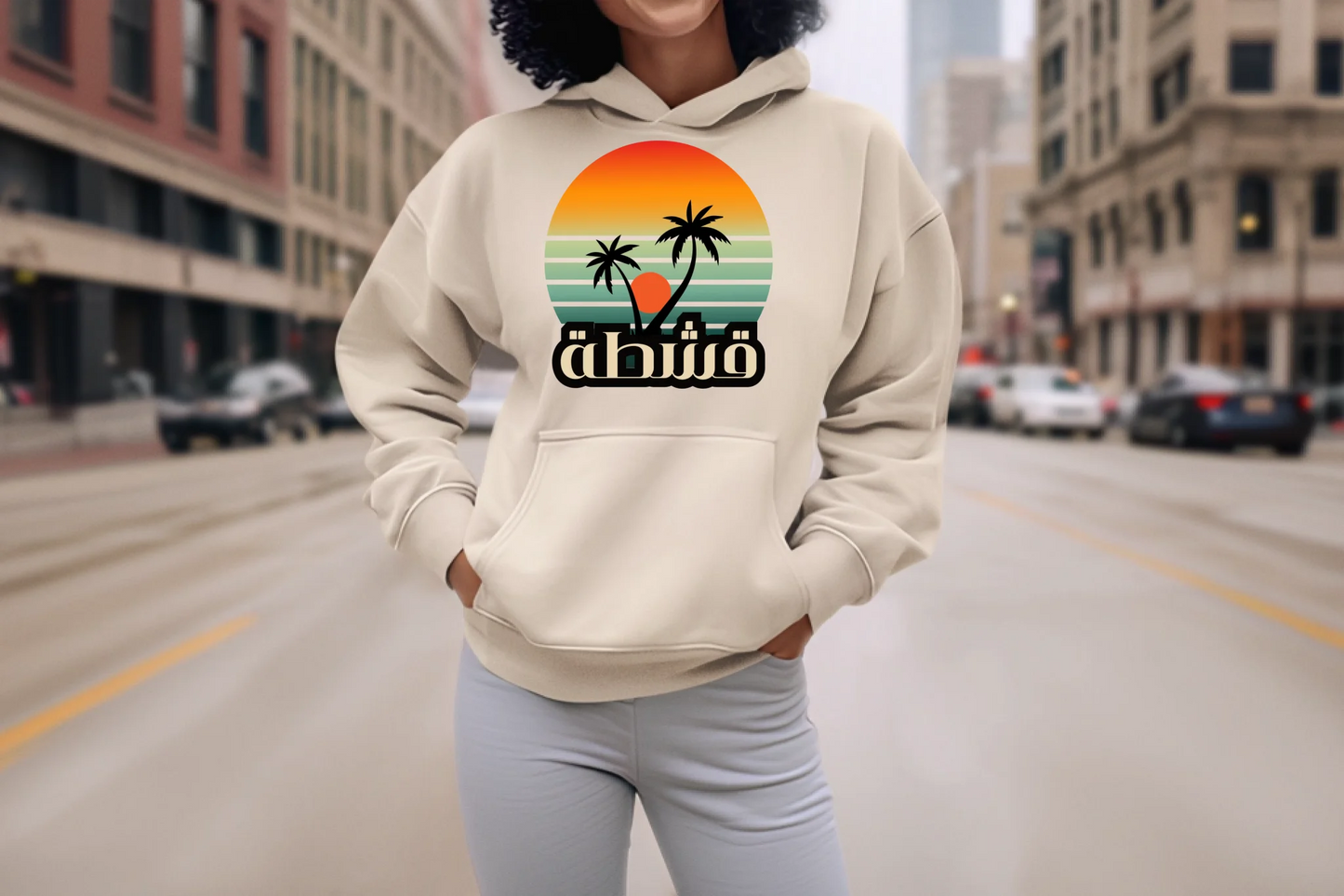 ai-created-mockup-of-a-smiling-woman-with-curly-hair-wearing-a-hoodie-m36033