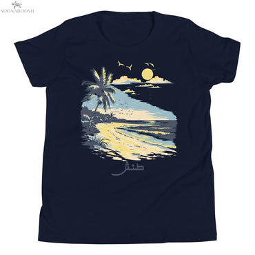 Chill Vibes Beach Scene Tee | طنش soonaboosh