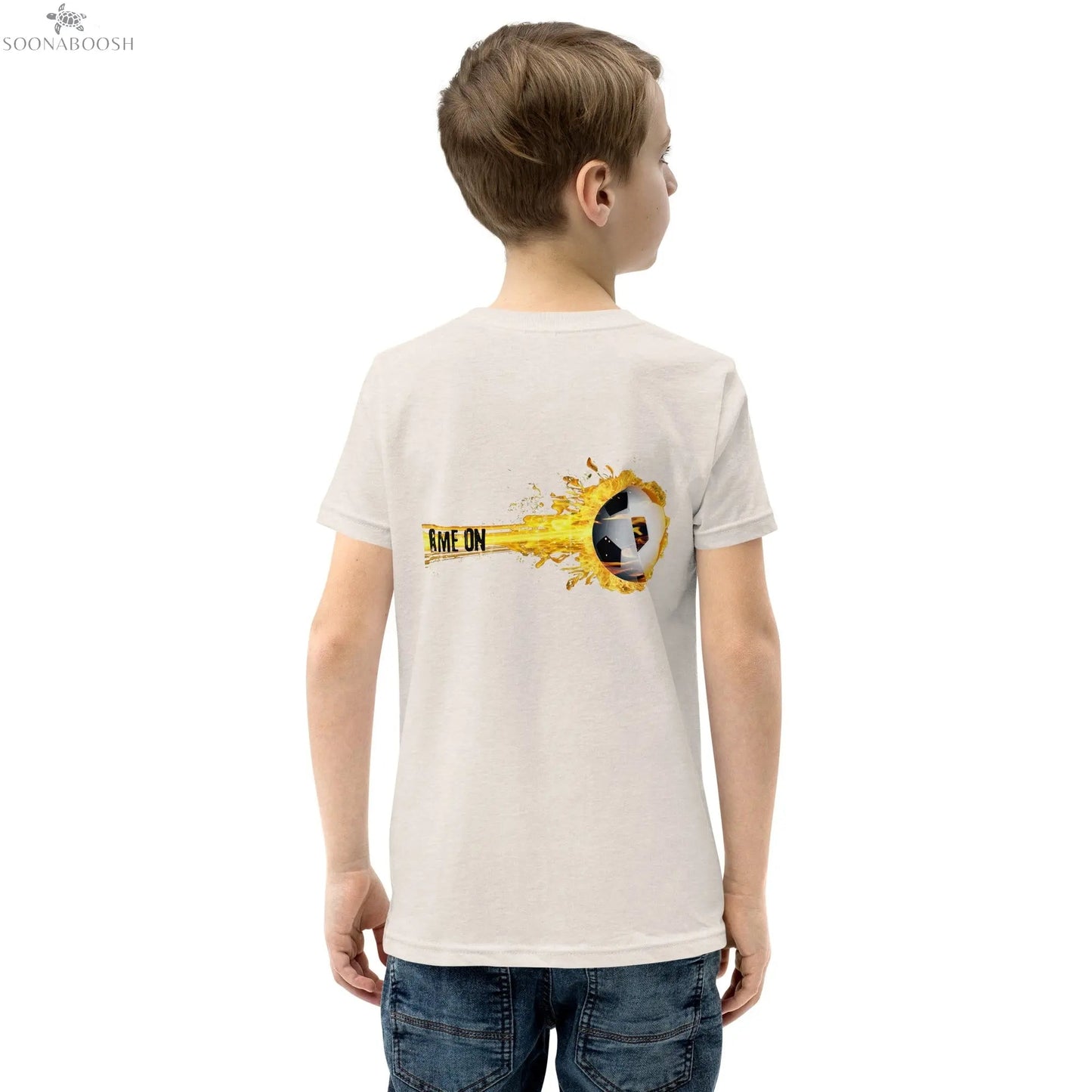 Game On T-Shirt | Youth Cotton Soccer Tee SOONABOOSH