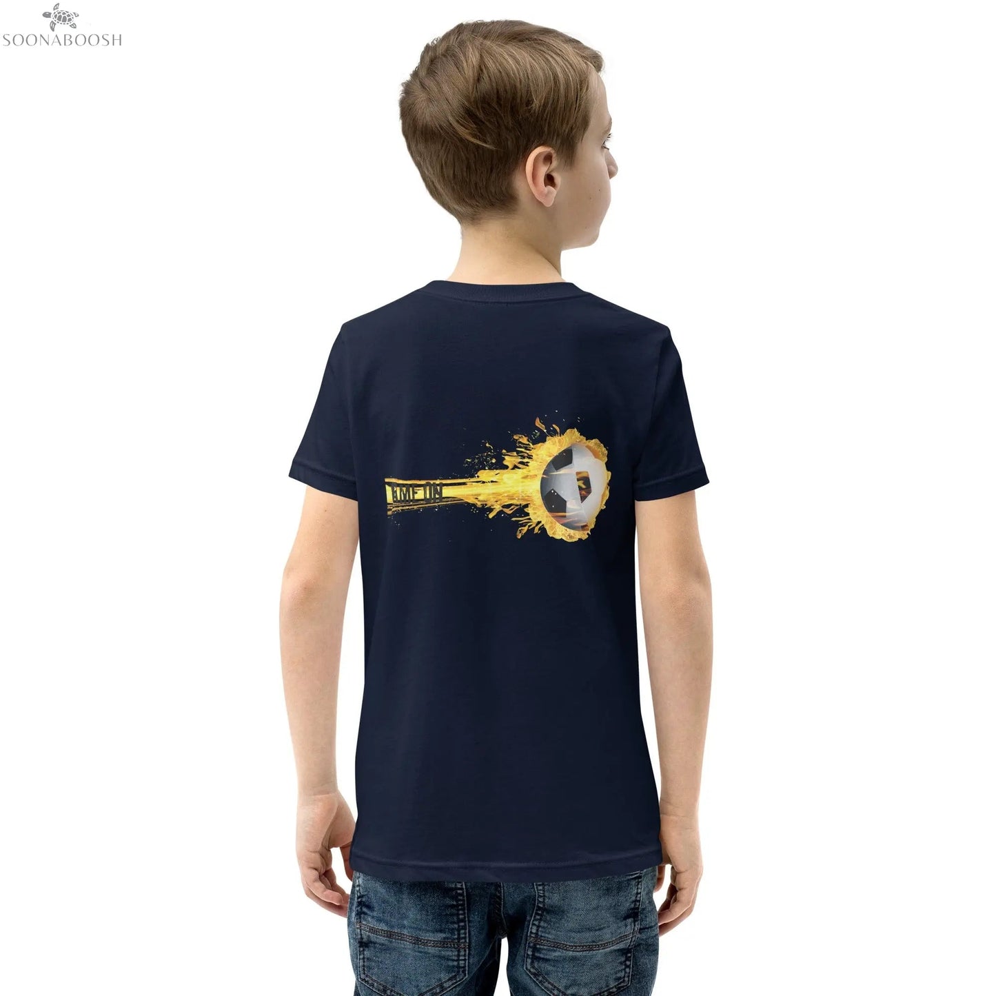 Game On T-Shirt | Youth Cotton Soccer Tee SOONABOOSH