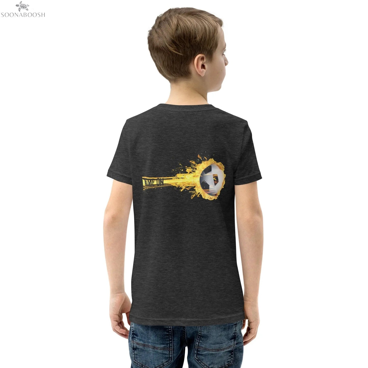 Game On T-Shirt | Youth Cotton Soccer Tee SOONABOOSH
