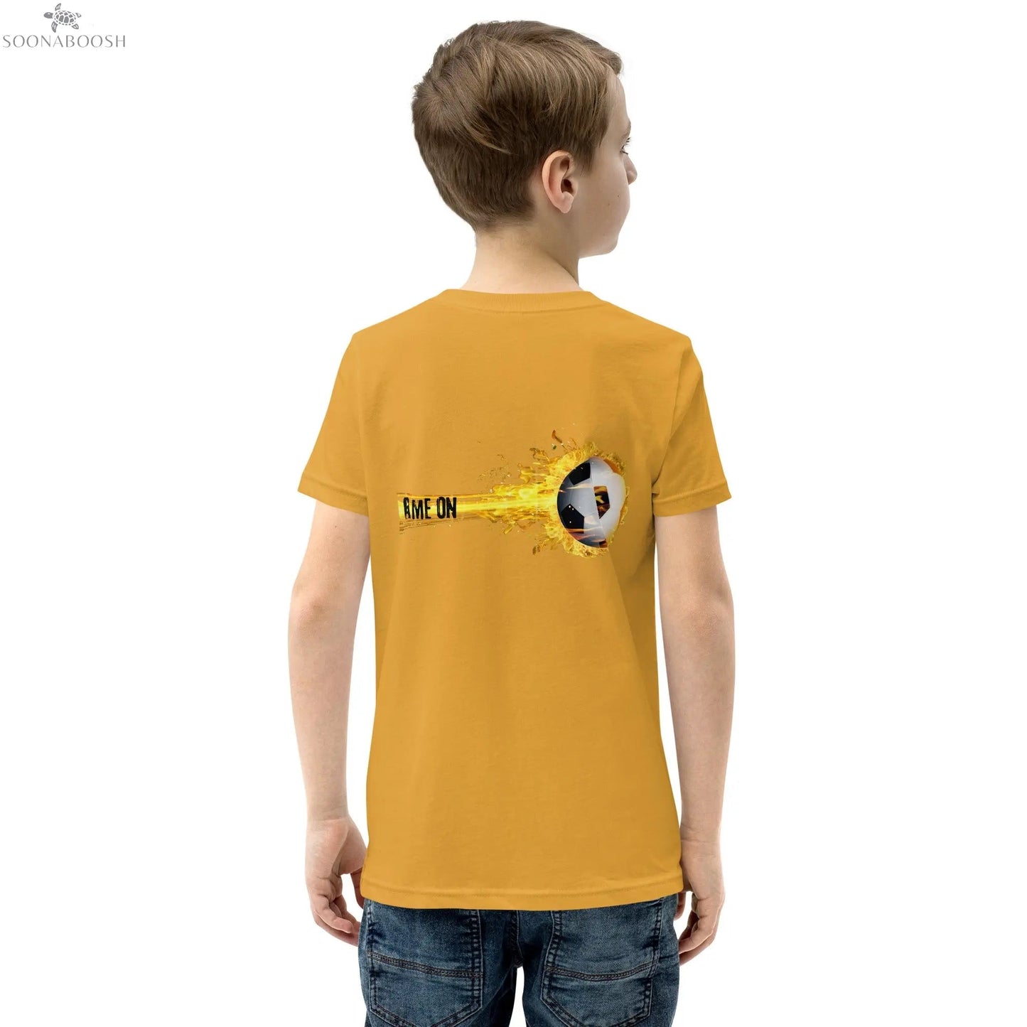 Game On T-Shirt | Youth Cotton Soccer Tee SOONABOOSH