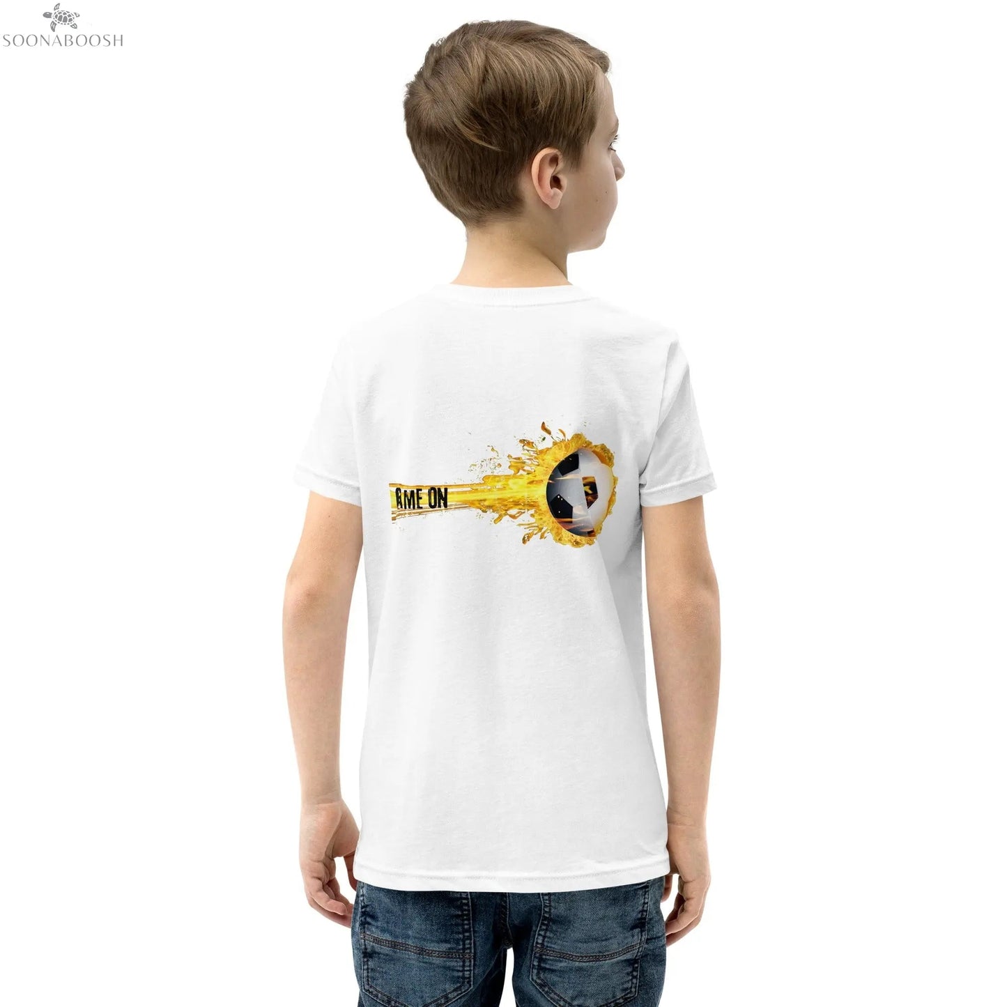 Game On T-Shirt | Youth Cotton Soccer Tee SOONABOOSH