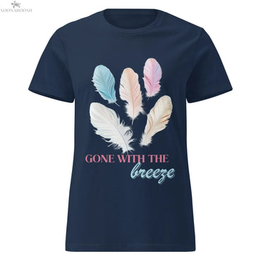 Gone With the Breeze | Women’s Feather Softstyle T-Shirt SOONABOOSH