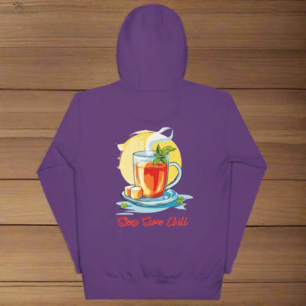 Unisex comfort hoodie | Steep Some Chill SOONABOOSH