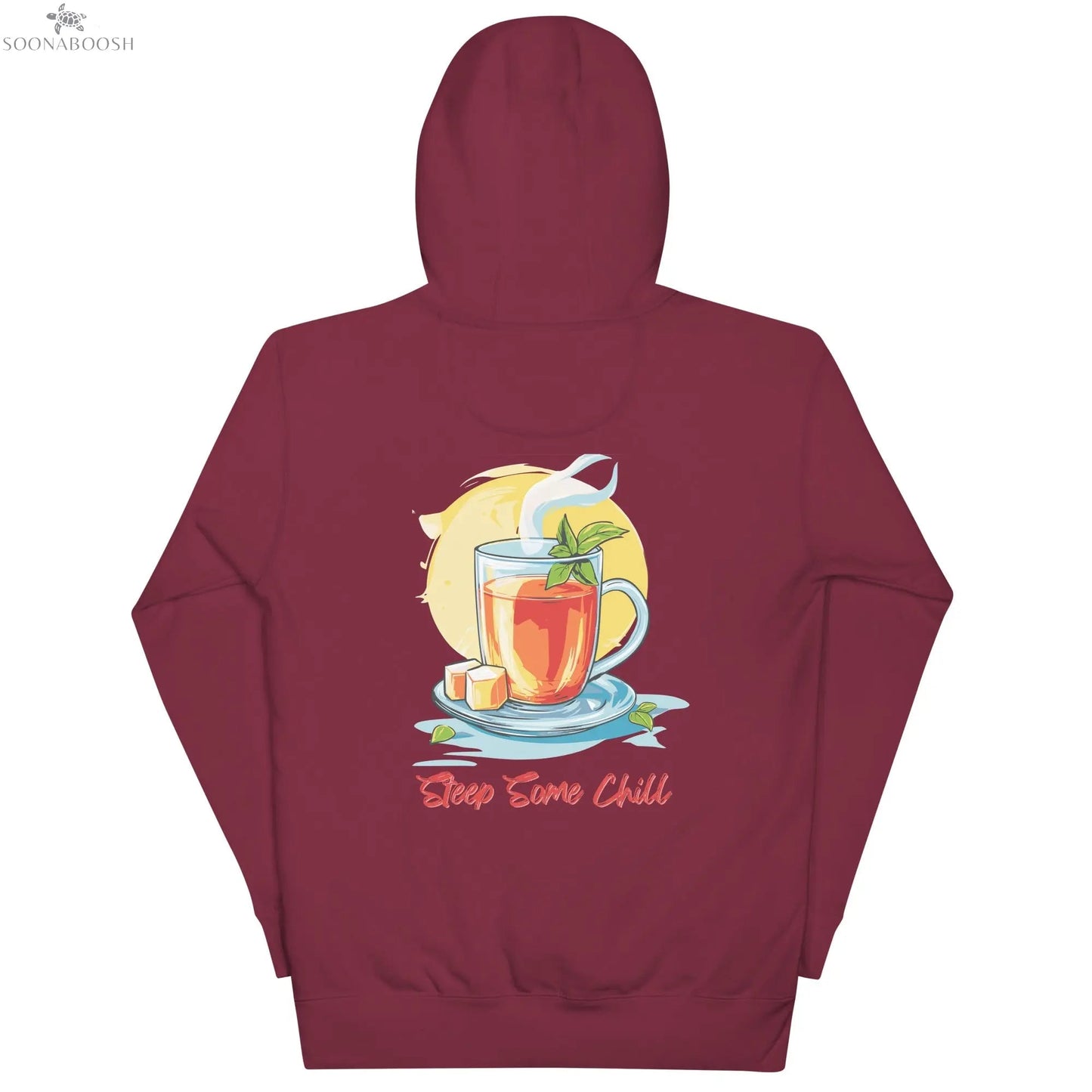 Unisex comfort hoodie | Steep Some Chill SOONABOOSH