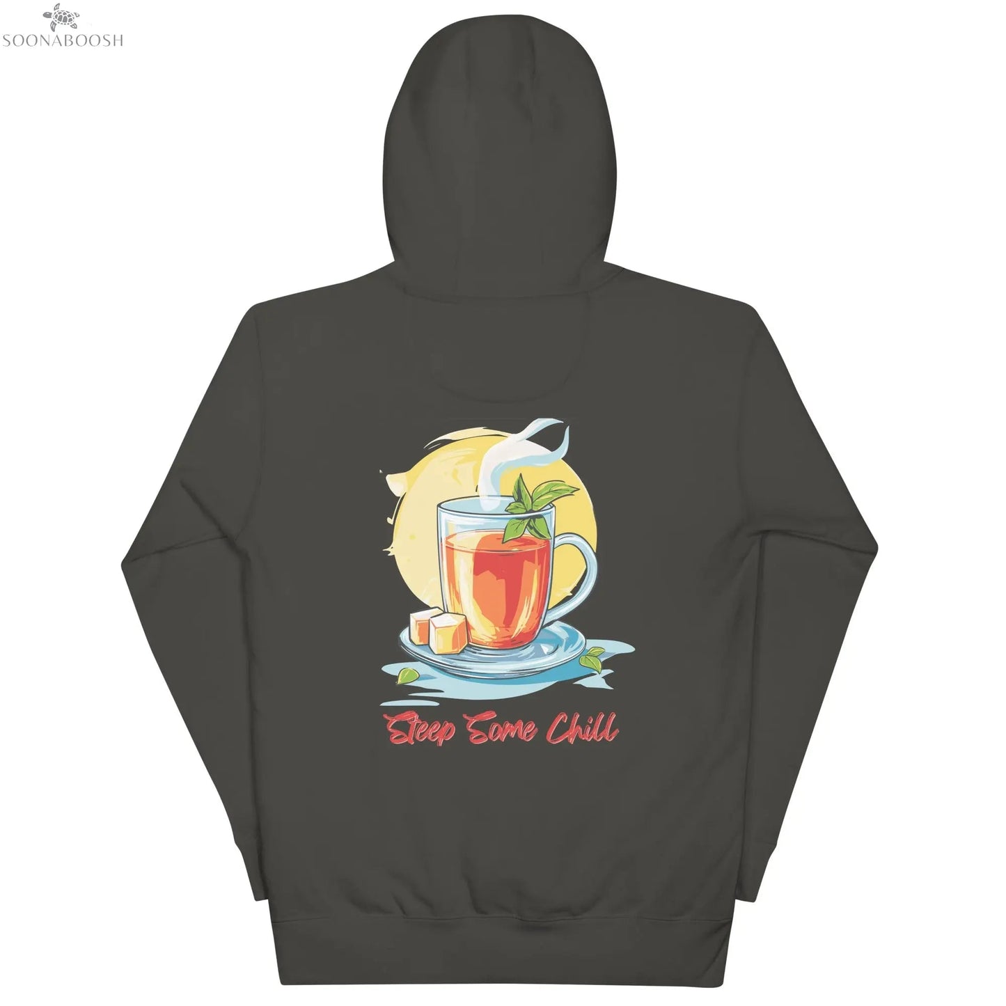 Unisex comfort hoodie | Steep Some Chill SOONABOOSH