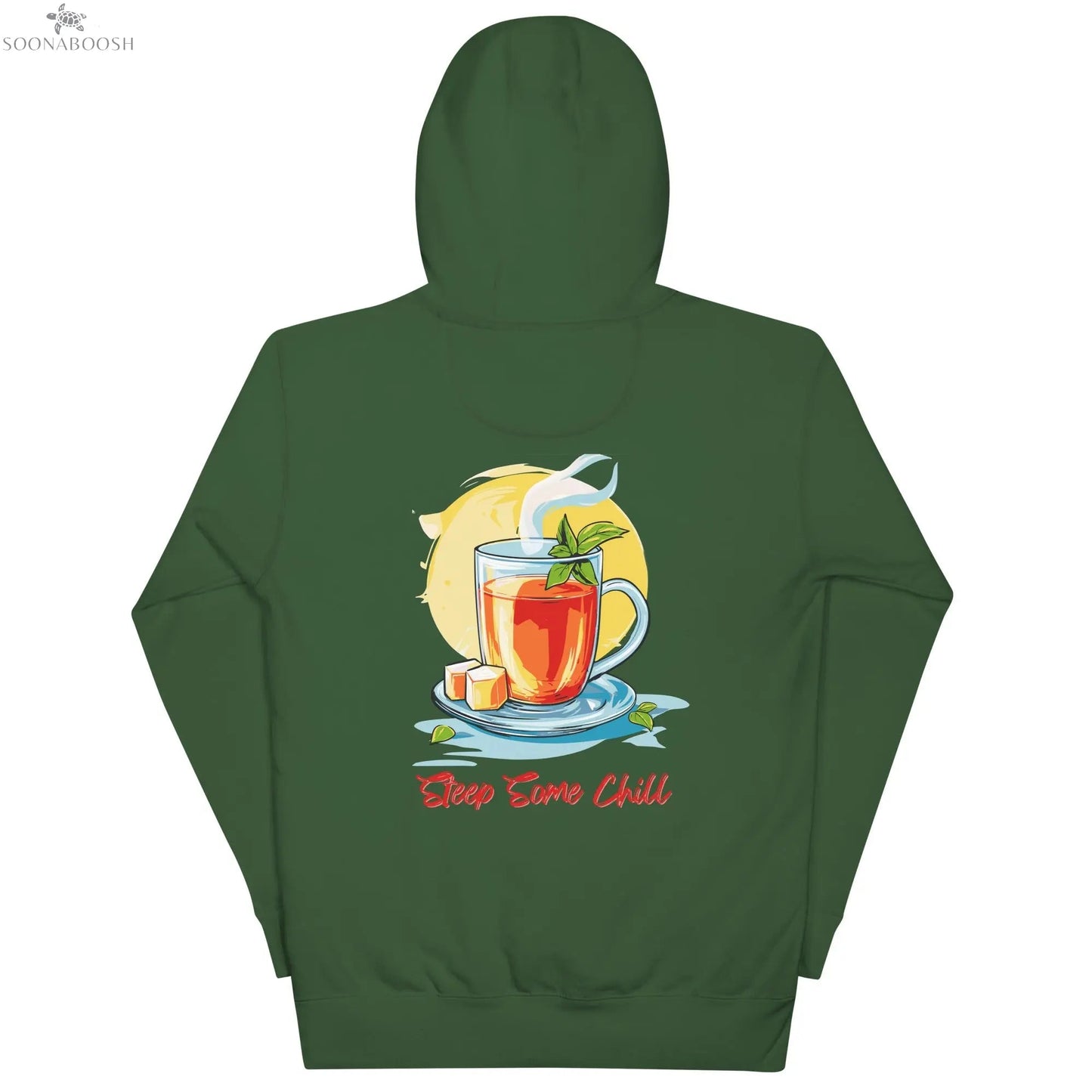 Unisex comfort hoodie | Steep Some Chill SOONABOOSH