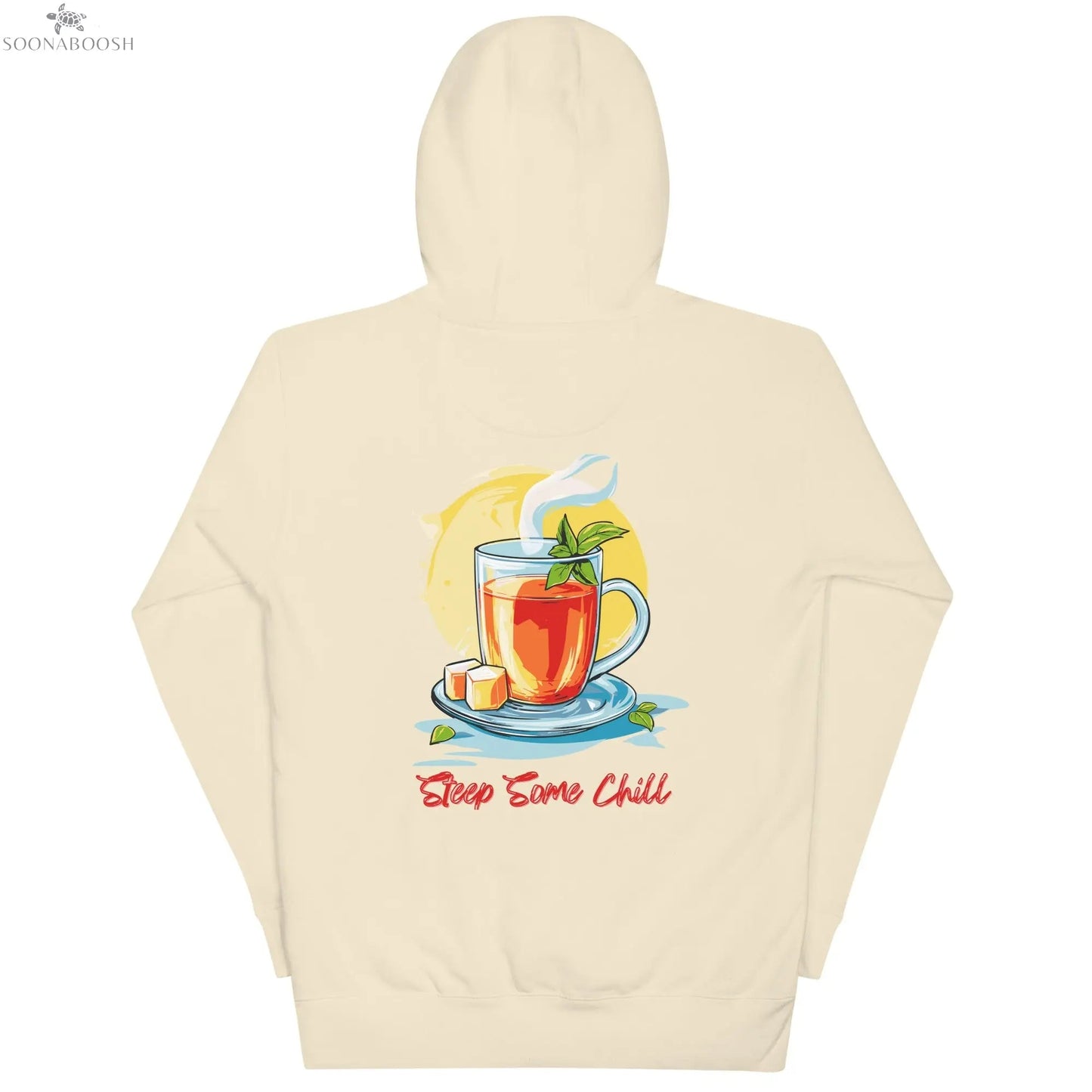 Unisex comfort hoodie | Steep Some Chill SOONABOOSH