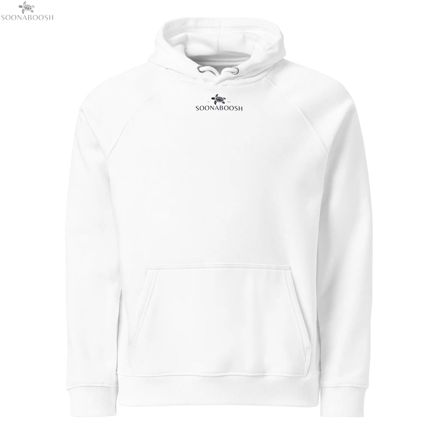 Unisex premium organic cotton eco hoodie | روحنا واحدة SOONABOOSH