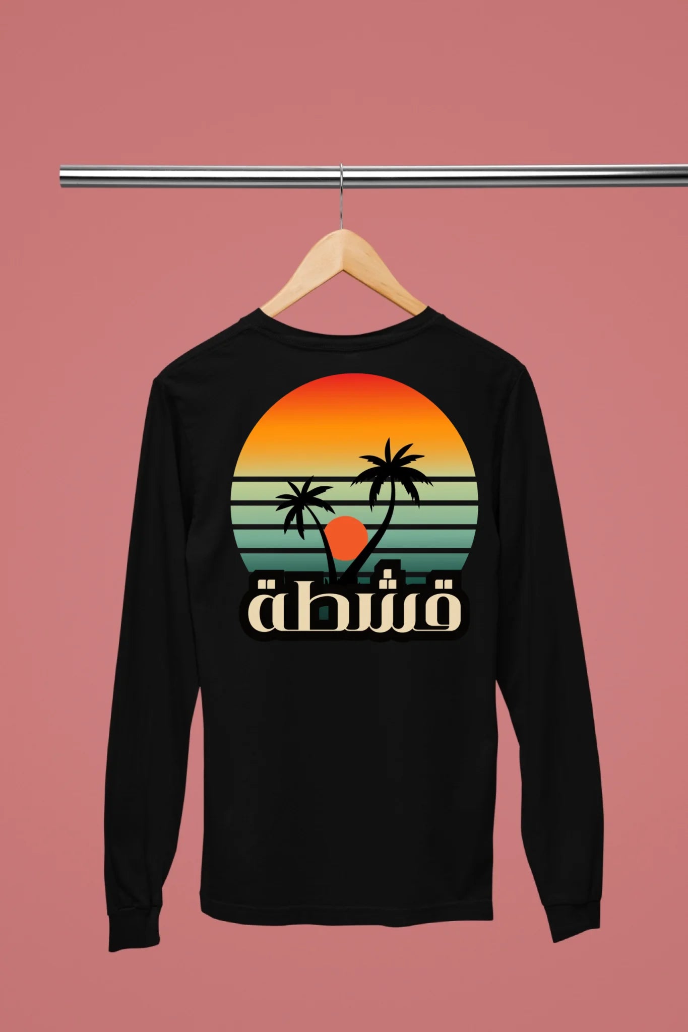back-view-mockup-of-a-t-shirt-with-customizable-long-sleeves-m31080