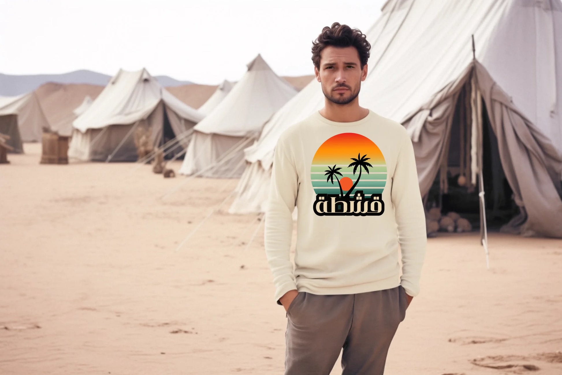 long-sleeve-tee-mockup-of-an-ai-generated-man-in-a-medieval-fantasy-inspired-setting-m38665