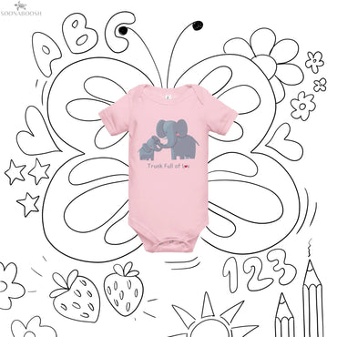 Baby short sleeve one piece | Trunk Full of Love soonaboosh