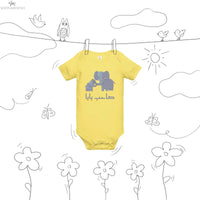Baby short sleeve one piece