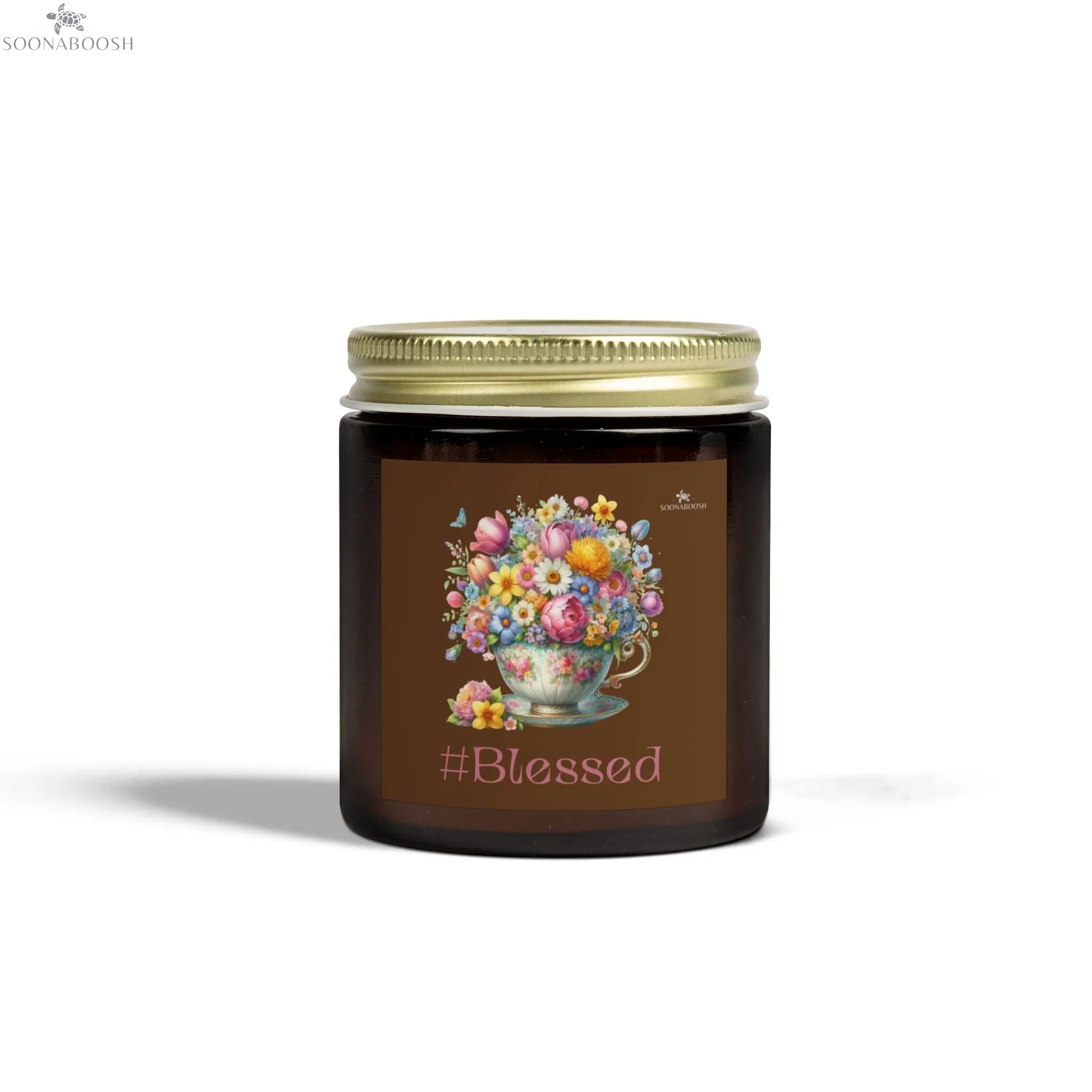 #Blessed Eco-Luxe Scented Candle | Hand-Poured Calm in a Jar Printify
