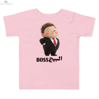Boss  البيج  Toddler Short Sleeve Tee SOONABOOSH