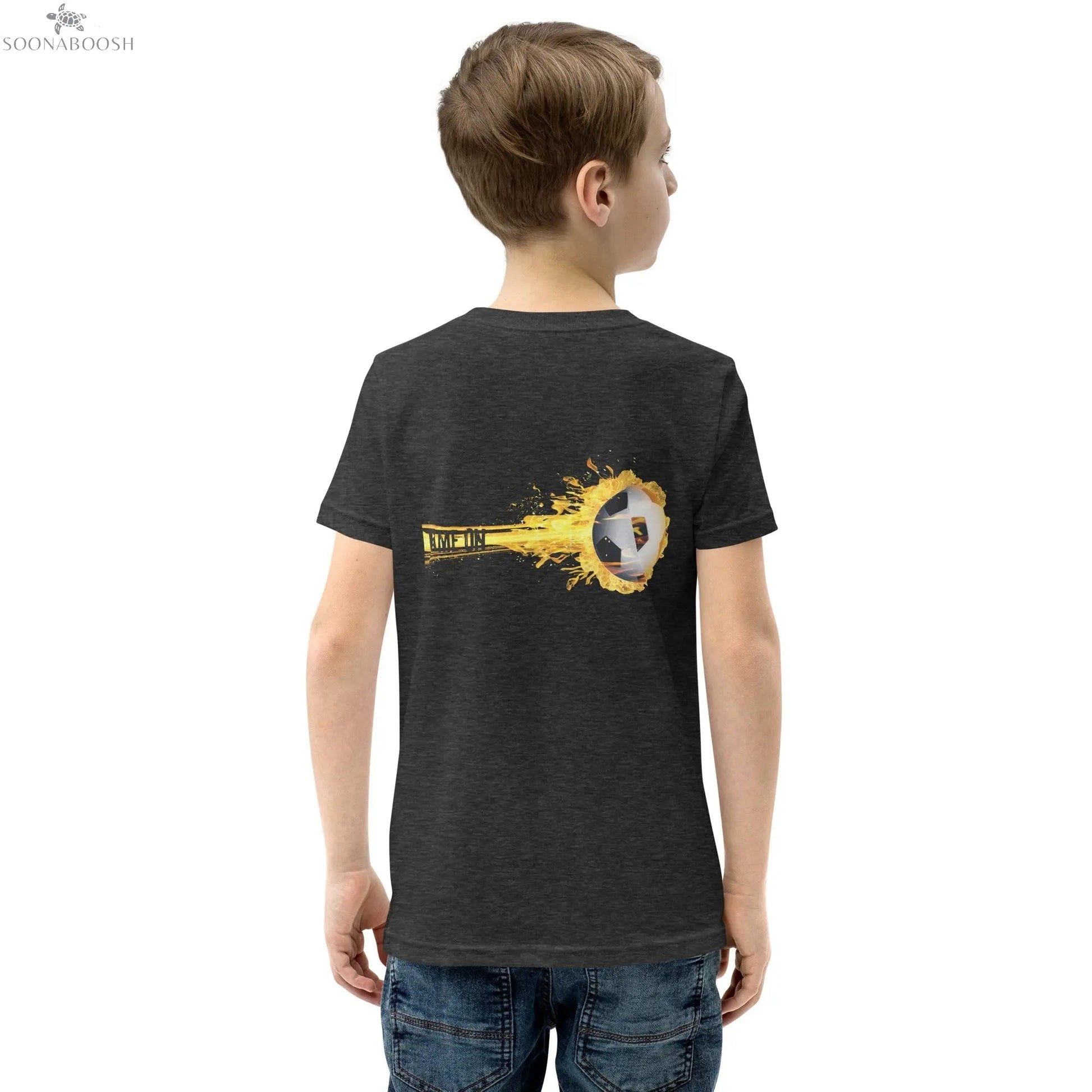 Game On T-Shirt | Youth Cotton Soccer Tee SOONABOOSH