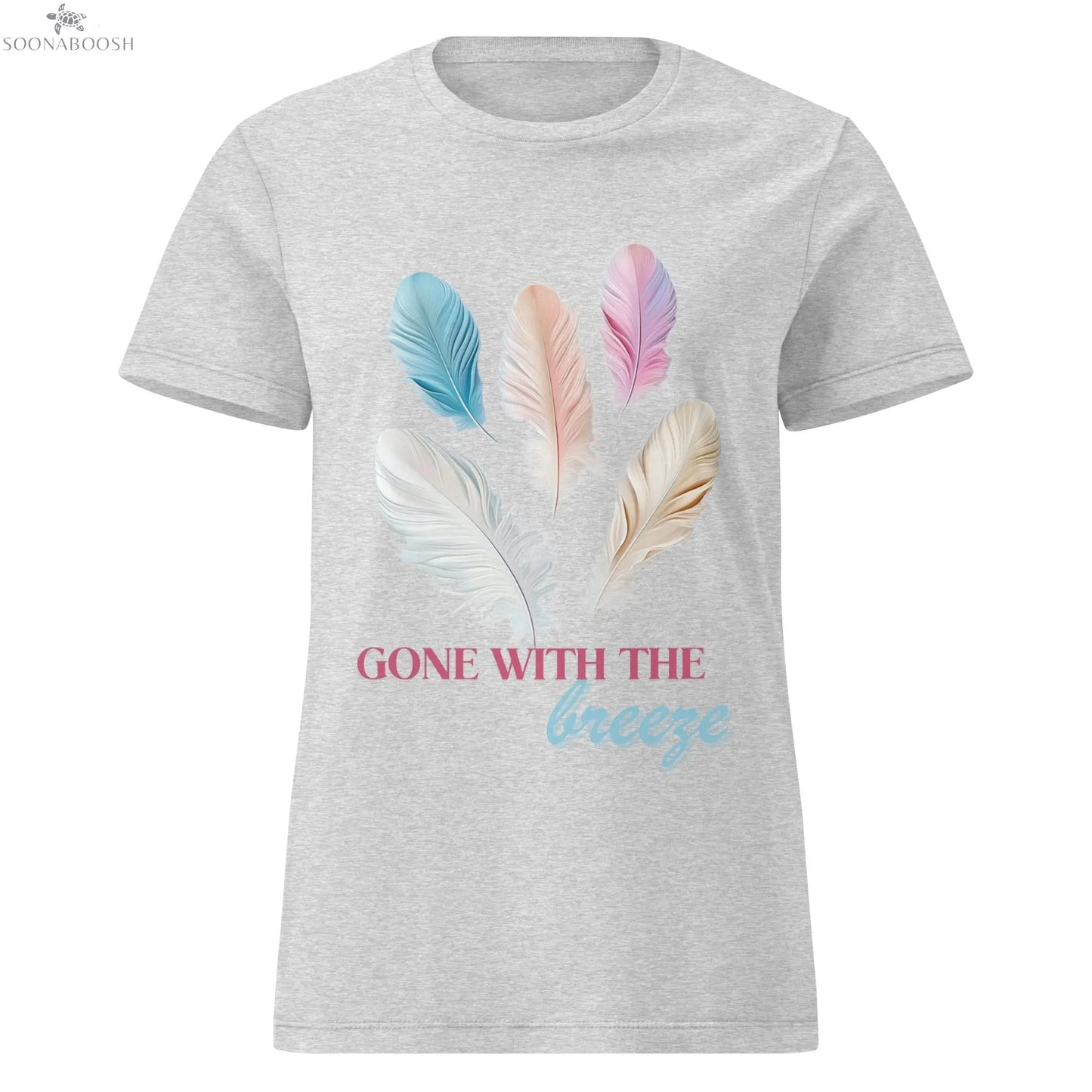 Gone With the Breeze | Women’s Feather Softstyle T-Shirt SOONABOOSH