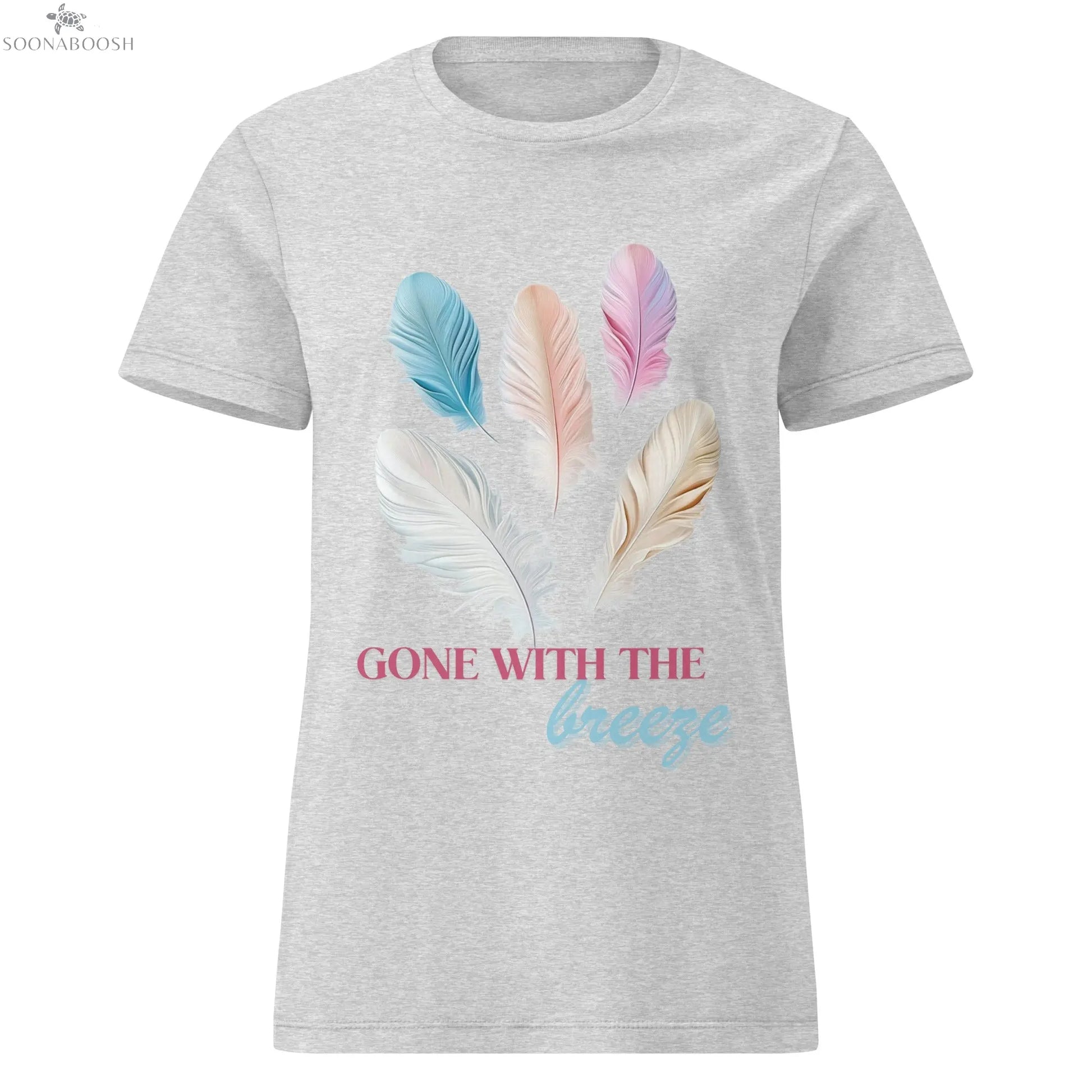Gone With the Breeze | Women’s Feather Softstyle T-Shirt SOONABOOSH