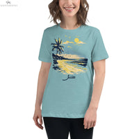 Let It Go T-Shirt | طنش Arabic Women’s Beach Vibes Tee SOONABOOSH