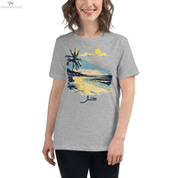 Let It Go T-Shirt | طنش Arabic Women’s Beach Vibes Tee SOONABOOSH