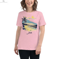 Let It Go T-Shirt | طنش Arabic Women’s Beach Vibes Tee SOONABOOSH