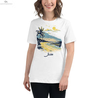 Let It Go T-Shirt | طنش Arabic Women’s Beach Vibes Tee SOONABOOSH