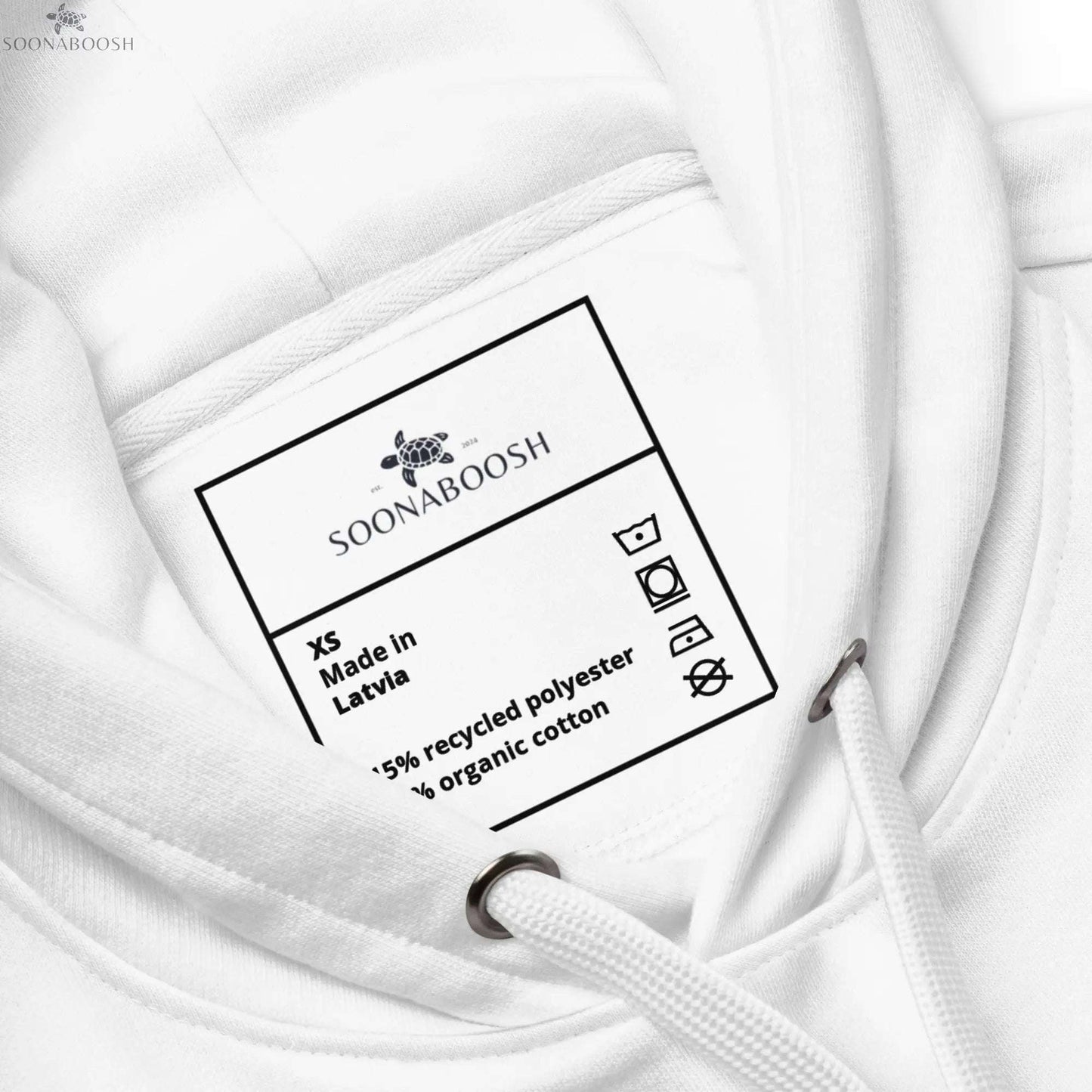 Mashallah Hoodie | Arabic Organic Cotton Eco-Friendly Streetwear SOONABOOSH