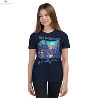My Hogwarts T-Shirt | مكاني السحري Arabic Youth Magical Tee SOONABOOSH