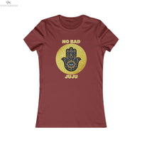 No Bad Juju Gold Hamsa Protection | Women's Favorite Tee Printify