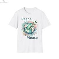 Peace Please | A Little Love Goes a Long Way Tee Printify