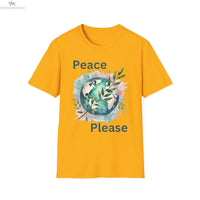 Peace Please | A Little Love Goes a Long Way Tee Printify