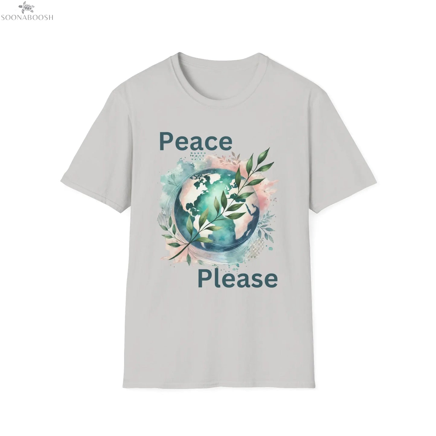 Peace Please | A Little Love Goes a Long Way Tee Printify