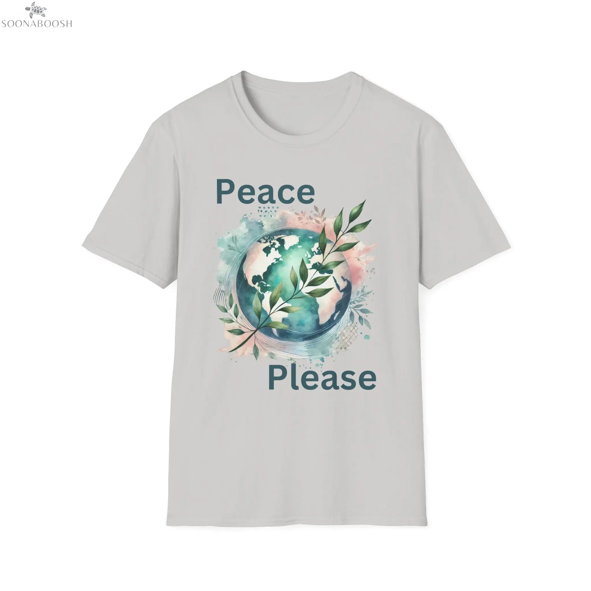Peace Please | A Little Love Goes a Long Way Tee Printify