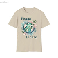 Peace Please | A Little Love Goes a Long Way Tee Printify