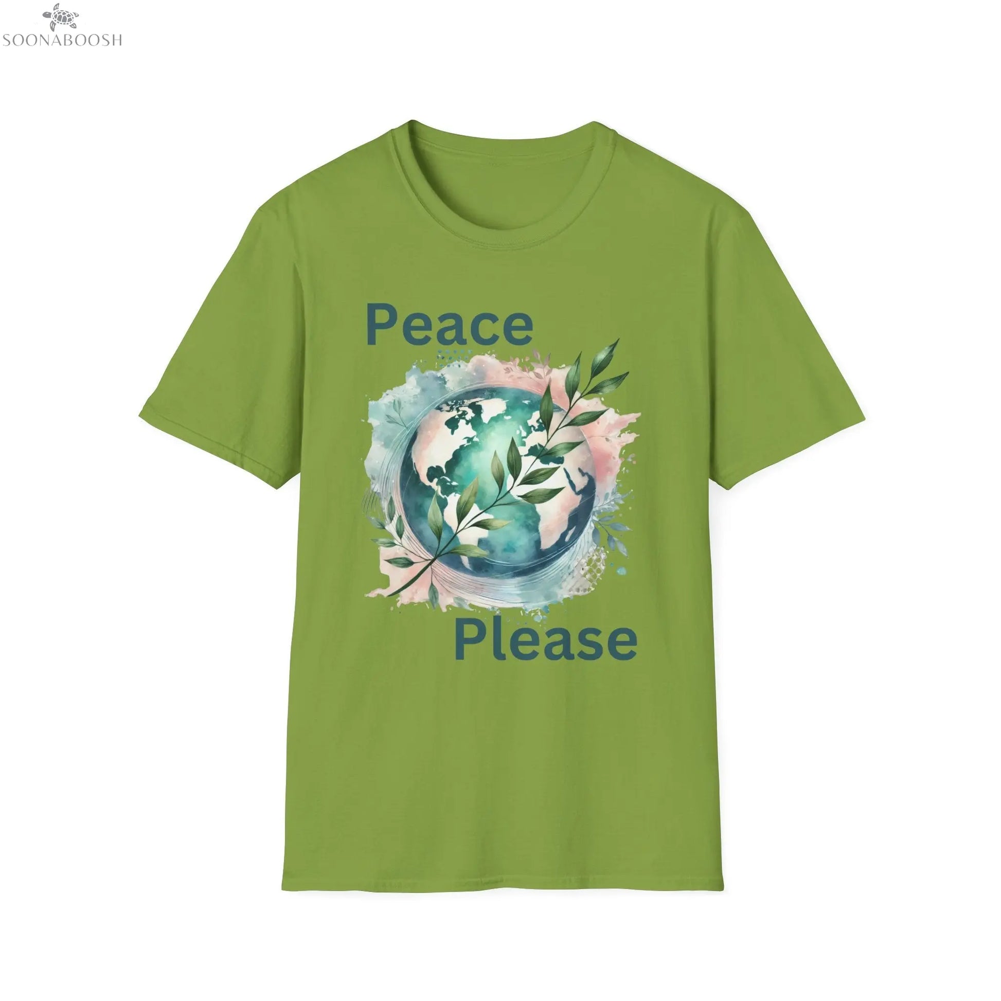 Peace Please | A Little Love Goes a Long Way Tee Printify