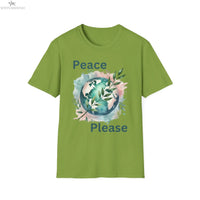 Peace Please | A Little Love Goes a Long Way Tee Printify