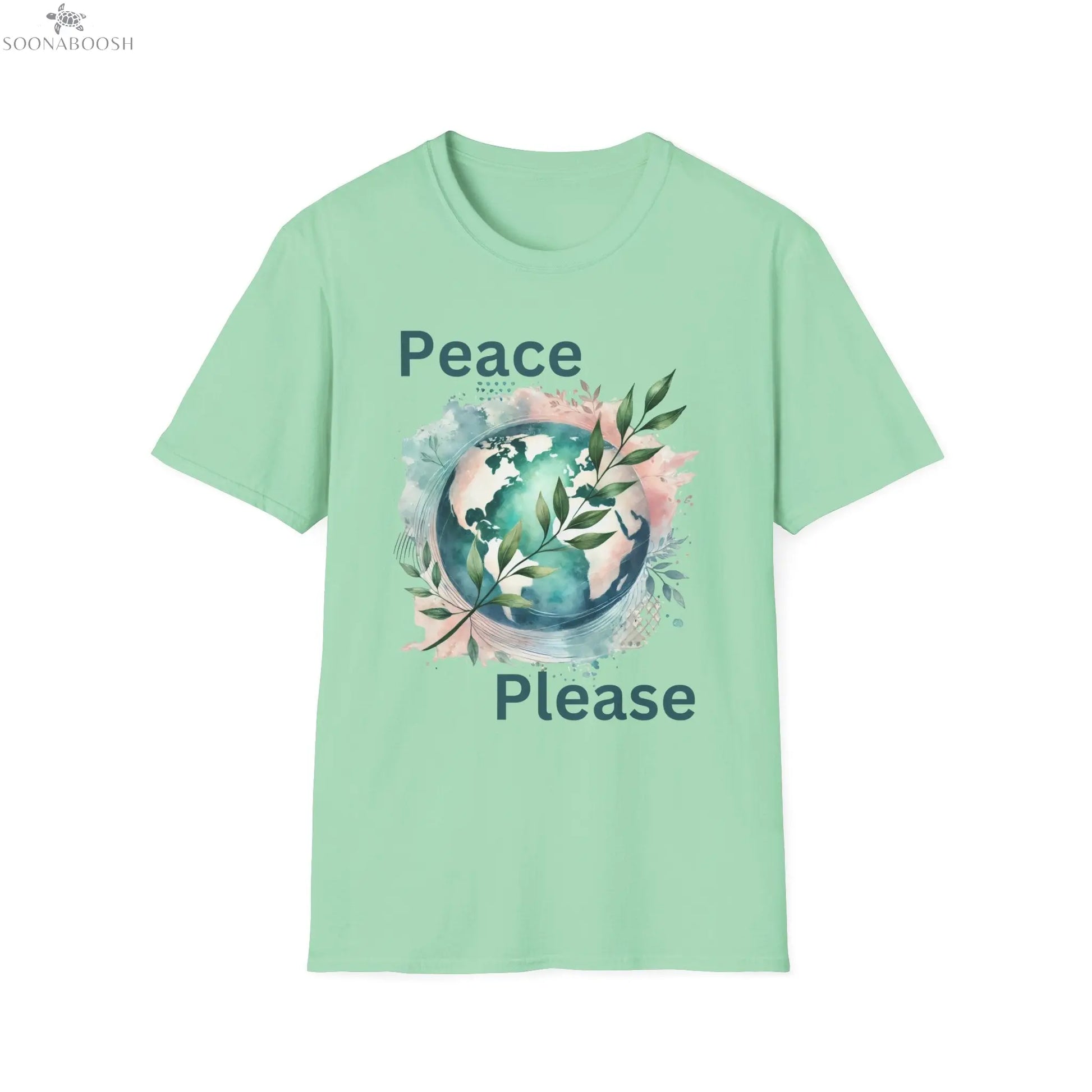 Peace Please | A Little Love Goes a Long Way Tee Printify