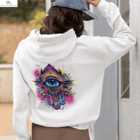 Premium eco organic cotton hoodie | (K)hamsa SOONABOOSH