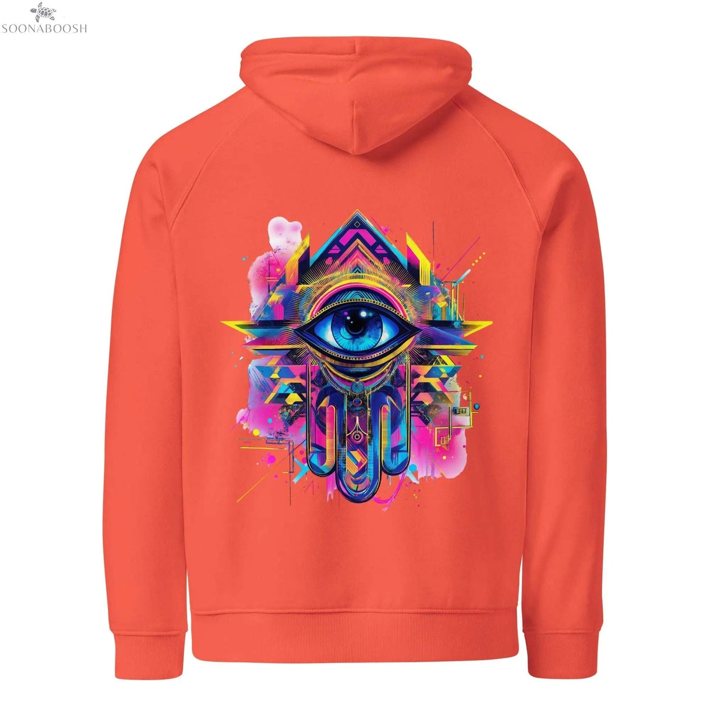 Premium eco organic cotton hoodie | (K)hamsa SOONABOOSH