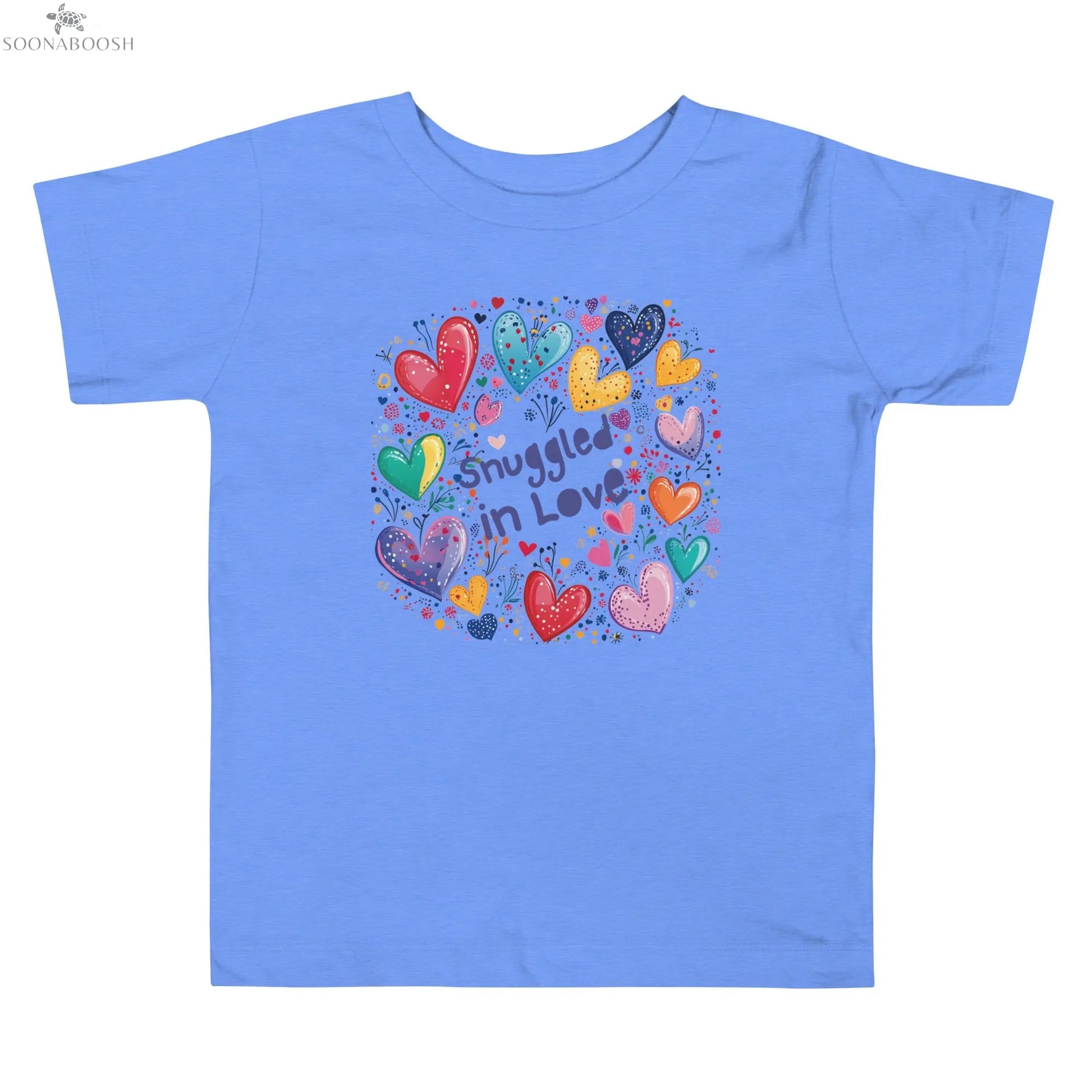 Snuggled in love Toddler Short Sleeve Tee SOONABOOSH