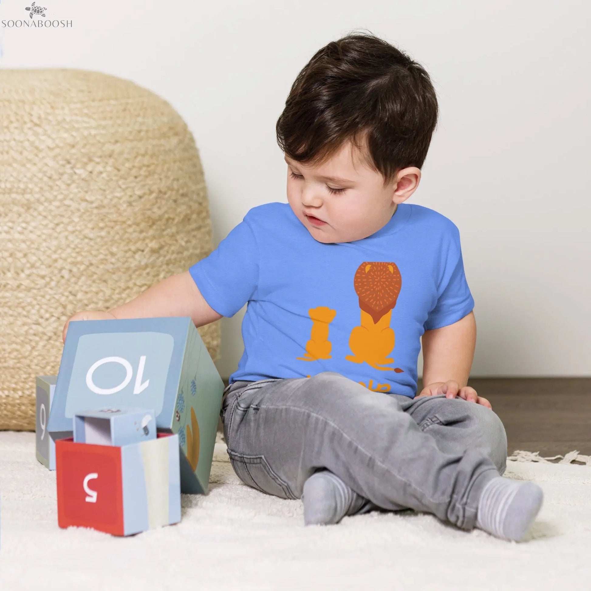 صاحب بابا Toddler Short Sleeve Tee SOONABOOSH