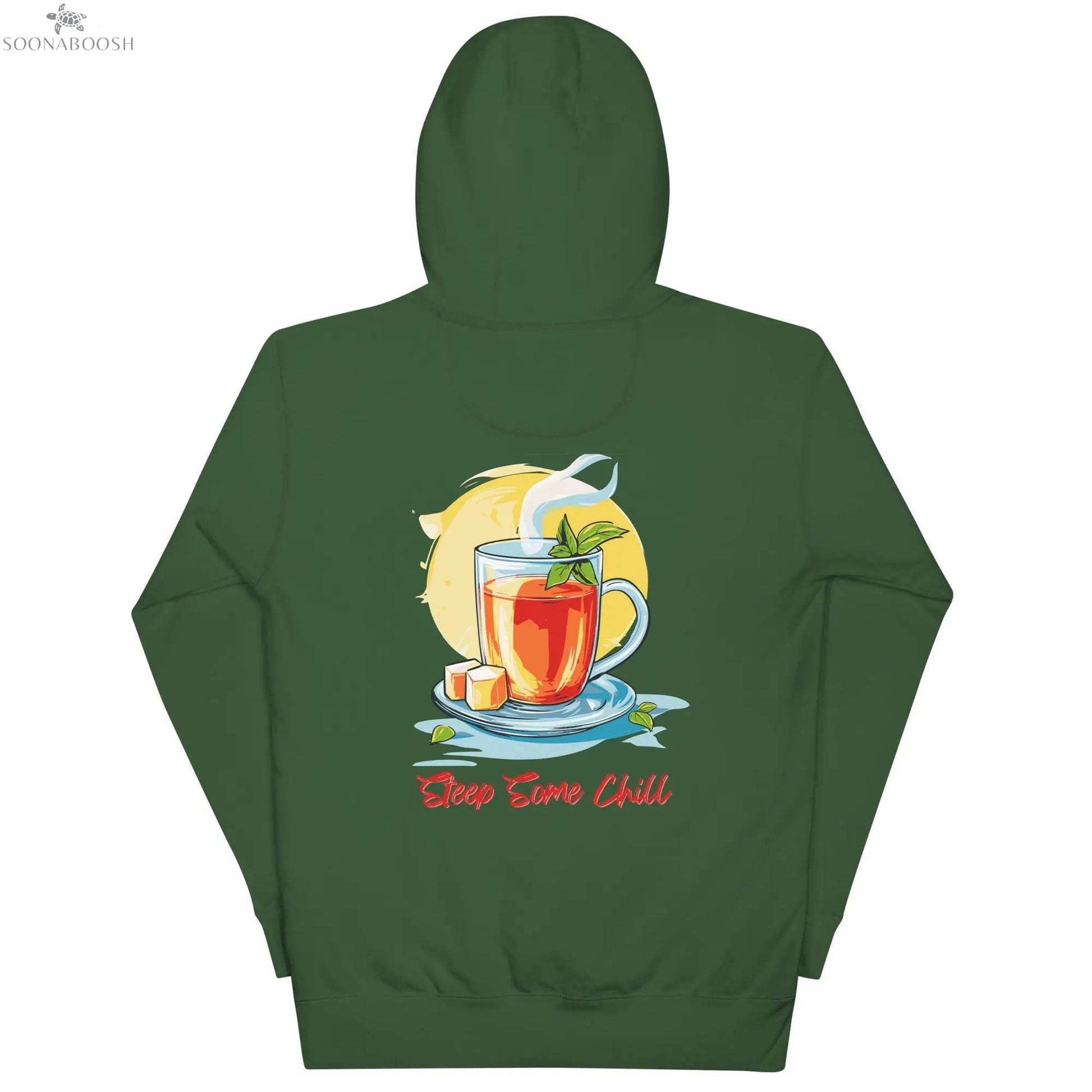 Unisex comfort hoodie | Steep Some Chill SOONABOOSH