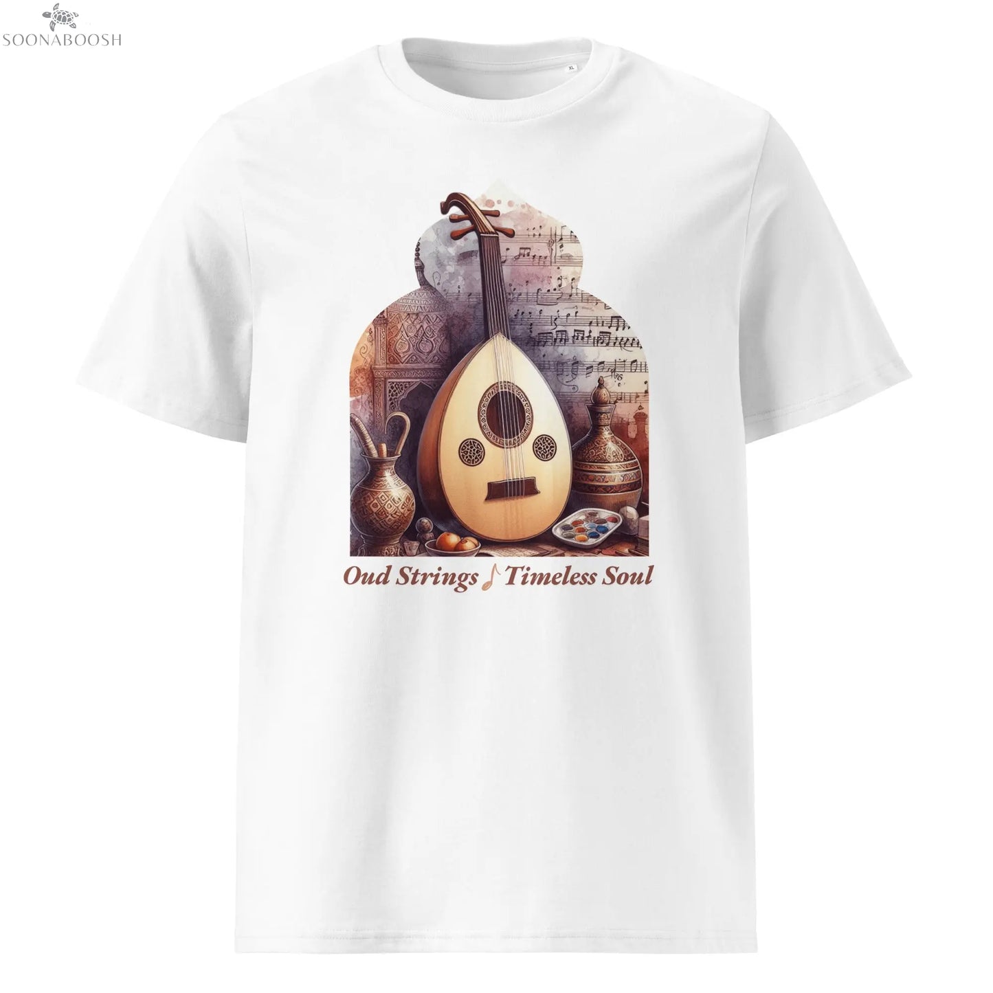Unisex organic ribbed neck t-shirt SOONABOOSH