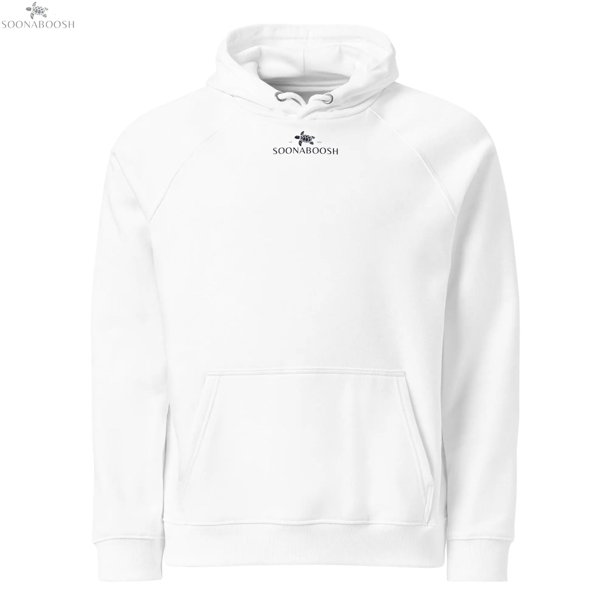 Unisex premium organic cotton eco hoodie | روحنا واحدة SOONABOOSH