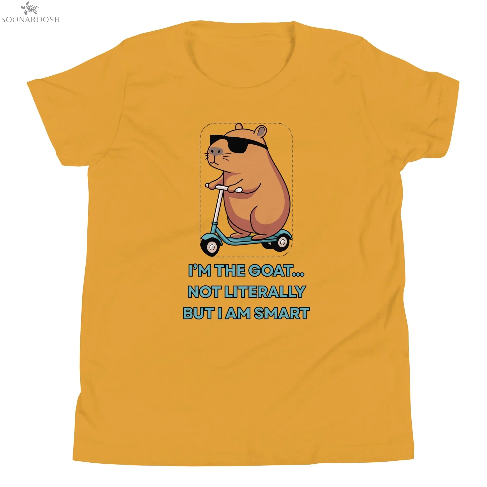 Youth Smart GOAT Hamster T-shirt SOONABOOSH