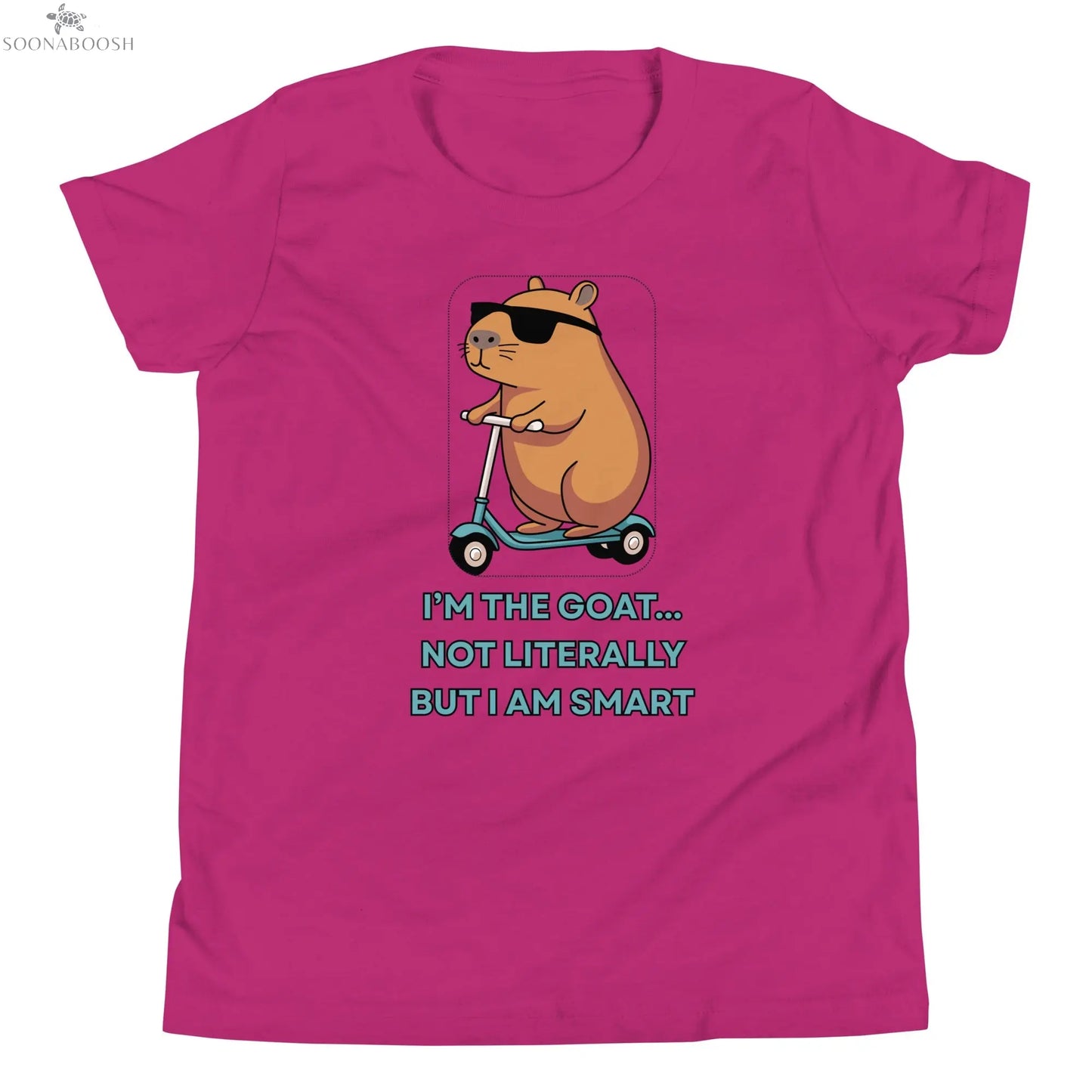 Youth Smart GOAT Hamster T-shirt SOONABOOSH