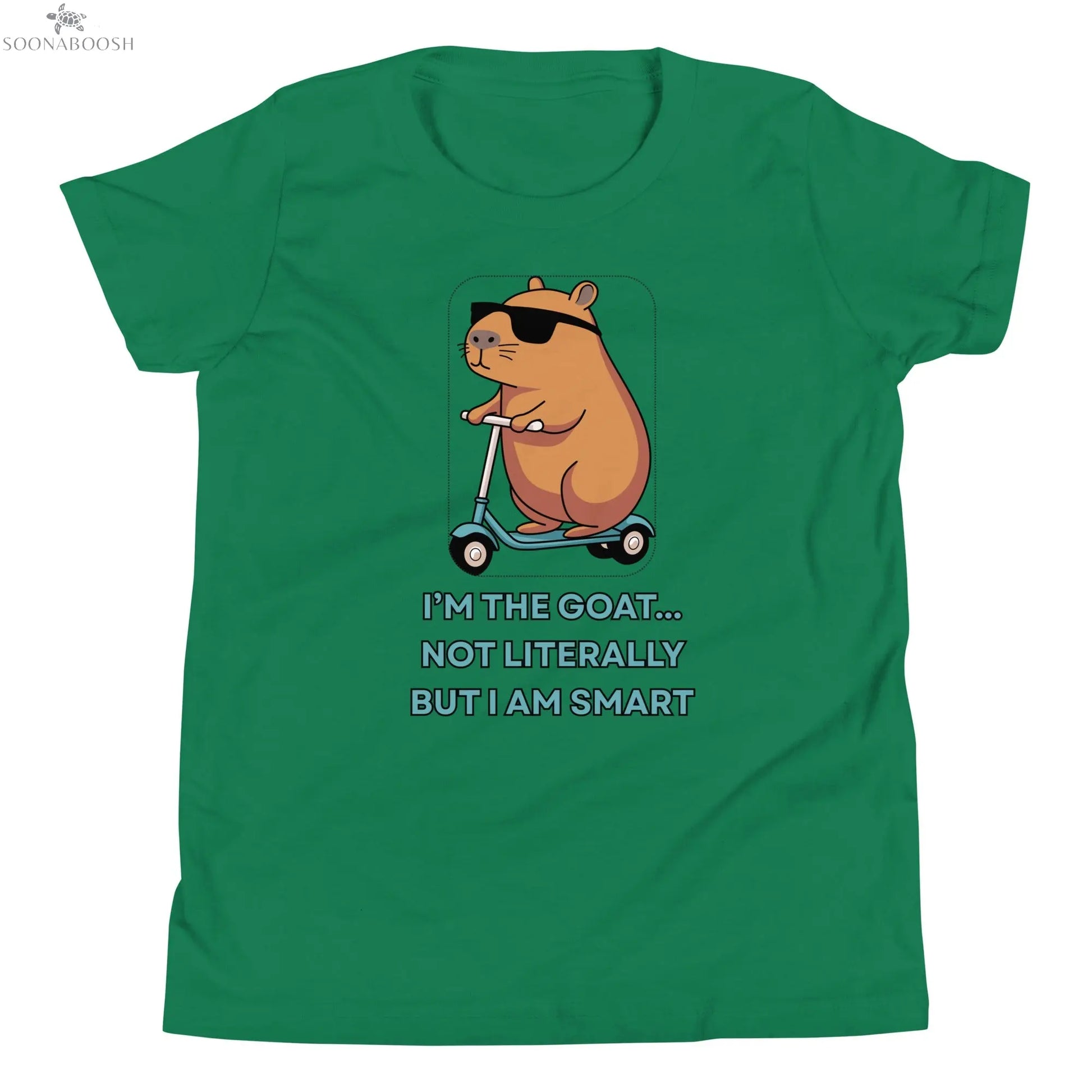 Youth Smart GOAT Hamster T-shirt SOONABOOSH