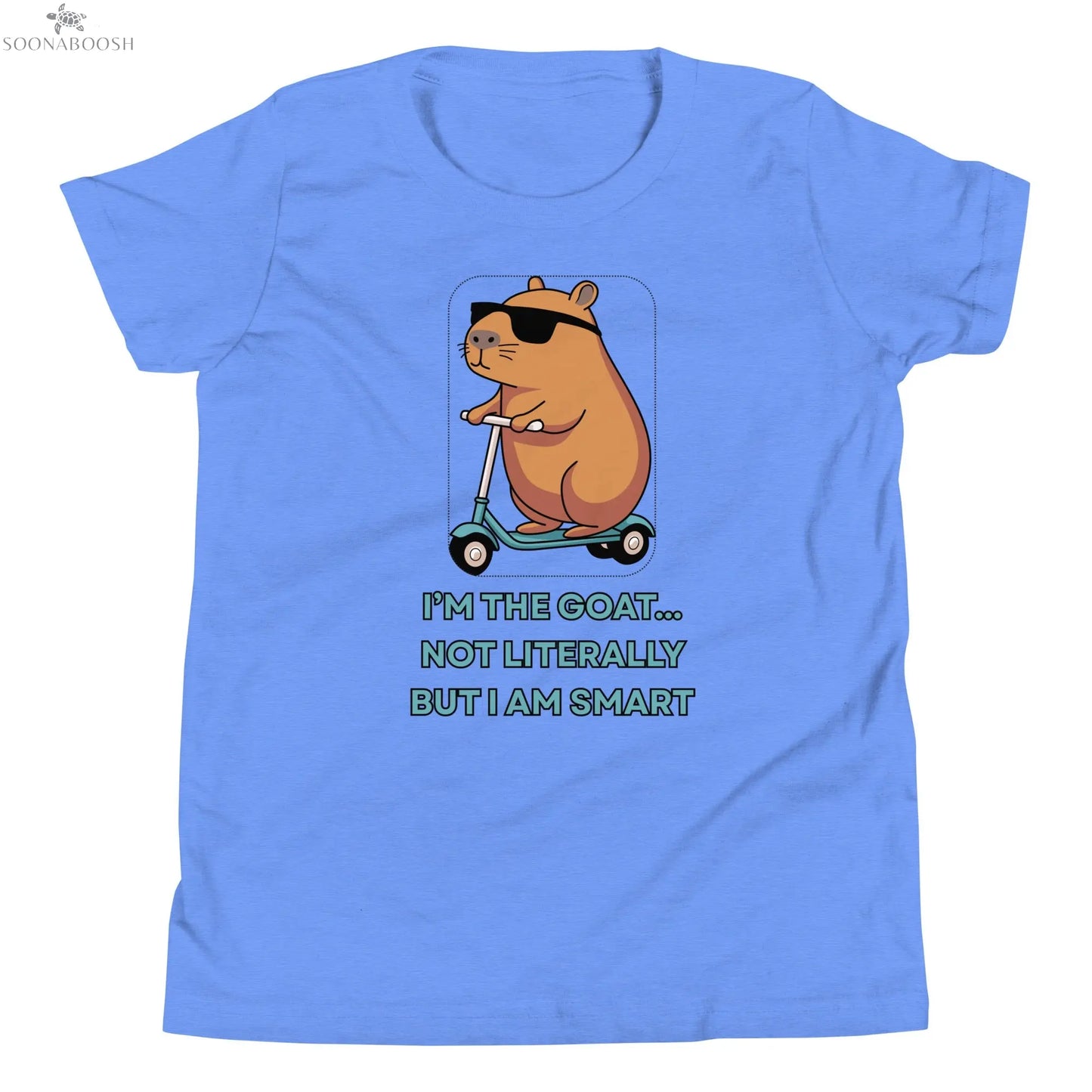 Youth Smart GOAT Hamster T-shirt SOONABOOSH