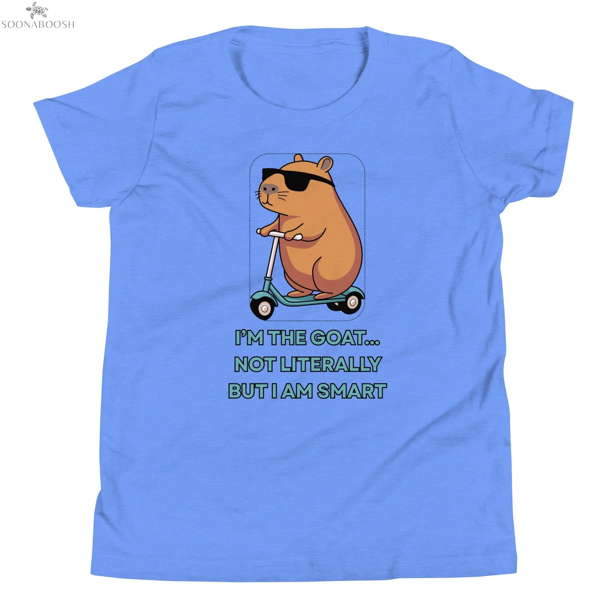 Youth Smart GOAT Hamster T-shirt SOONABOOSH